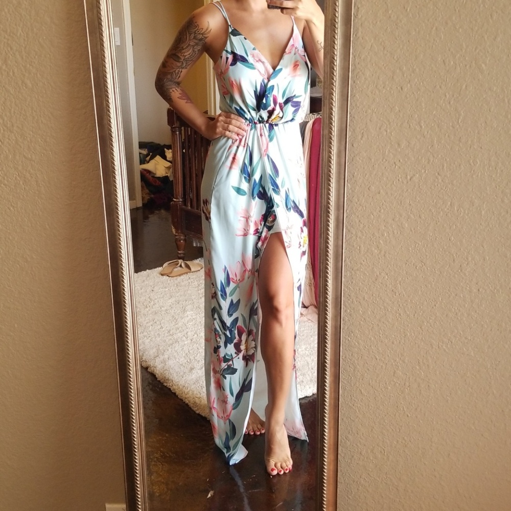 Beautiful floral maxi